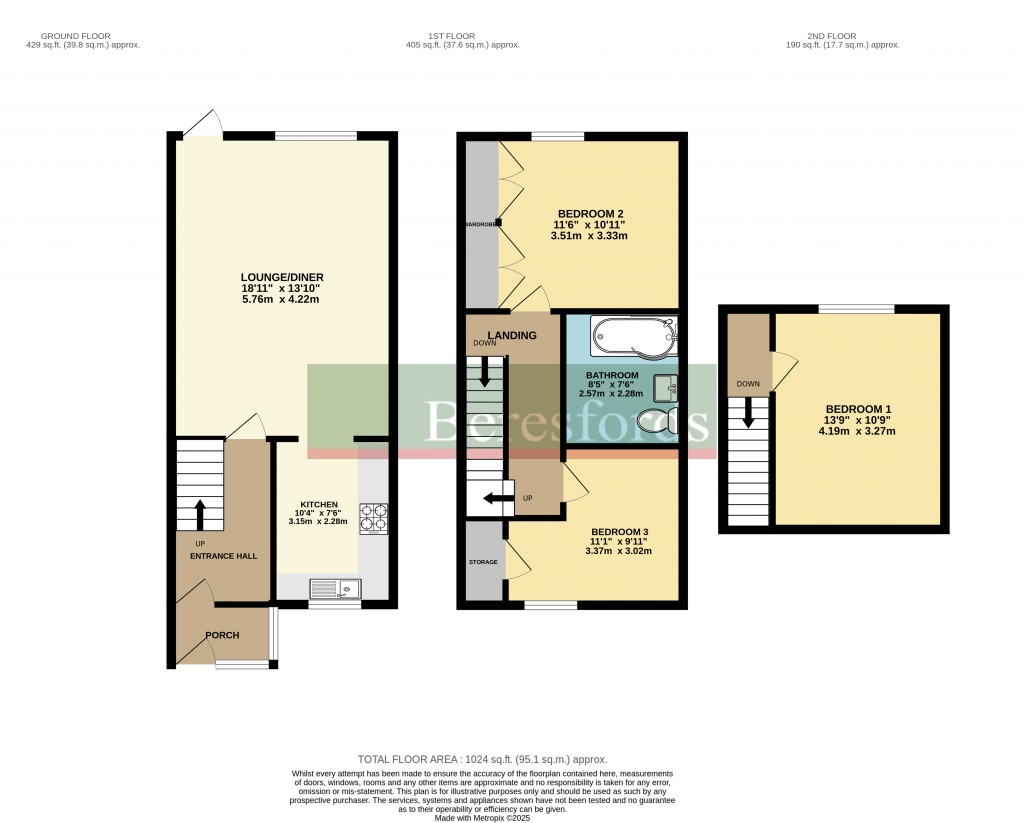 Floorplans For Foresters Court, The Avenue, Wivenhoe, Colchester, CO7