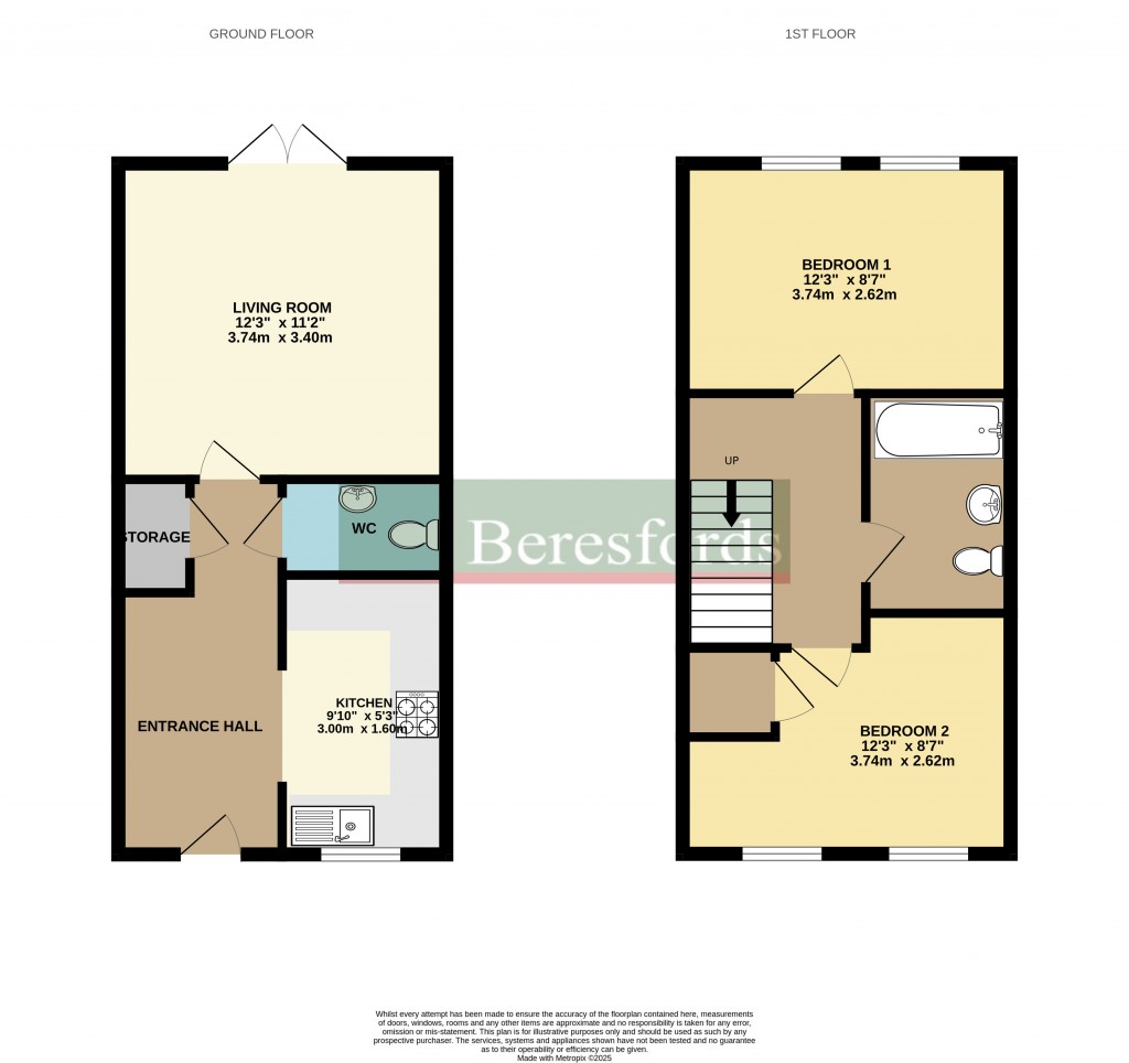 Floorplans For Colonel Way, Colchester, Essex, CO2