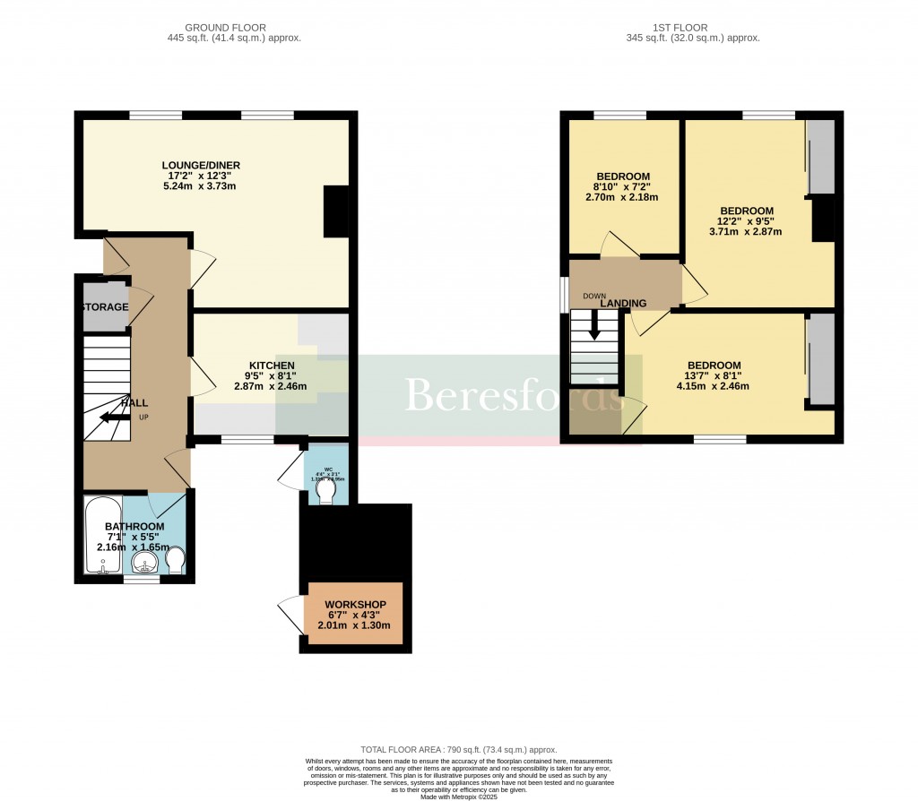 Floorplans For Newton Green, Dunmow, Essex, CM6
