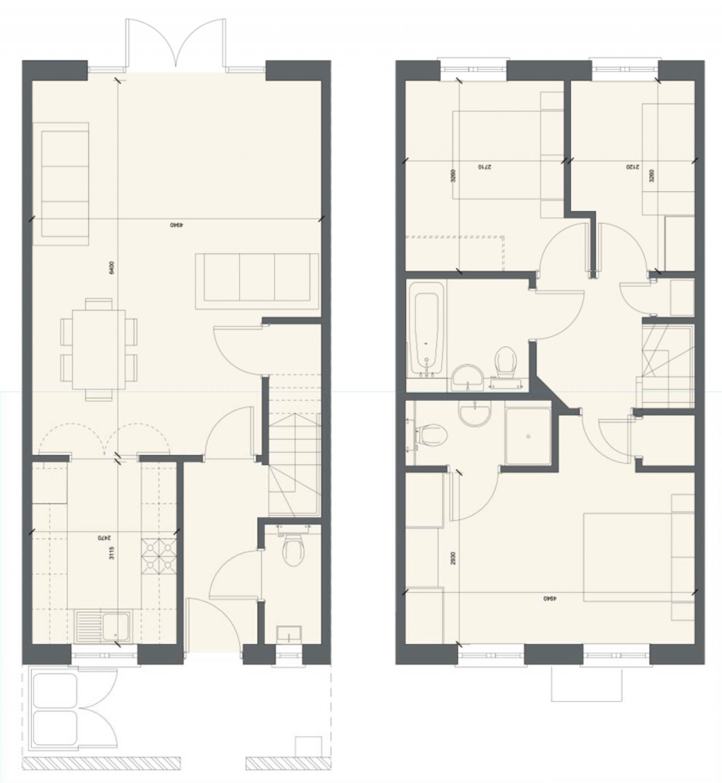 Floorplans For Webb Road, Flitch Green, Dunmow, Essex, CM6