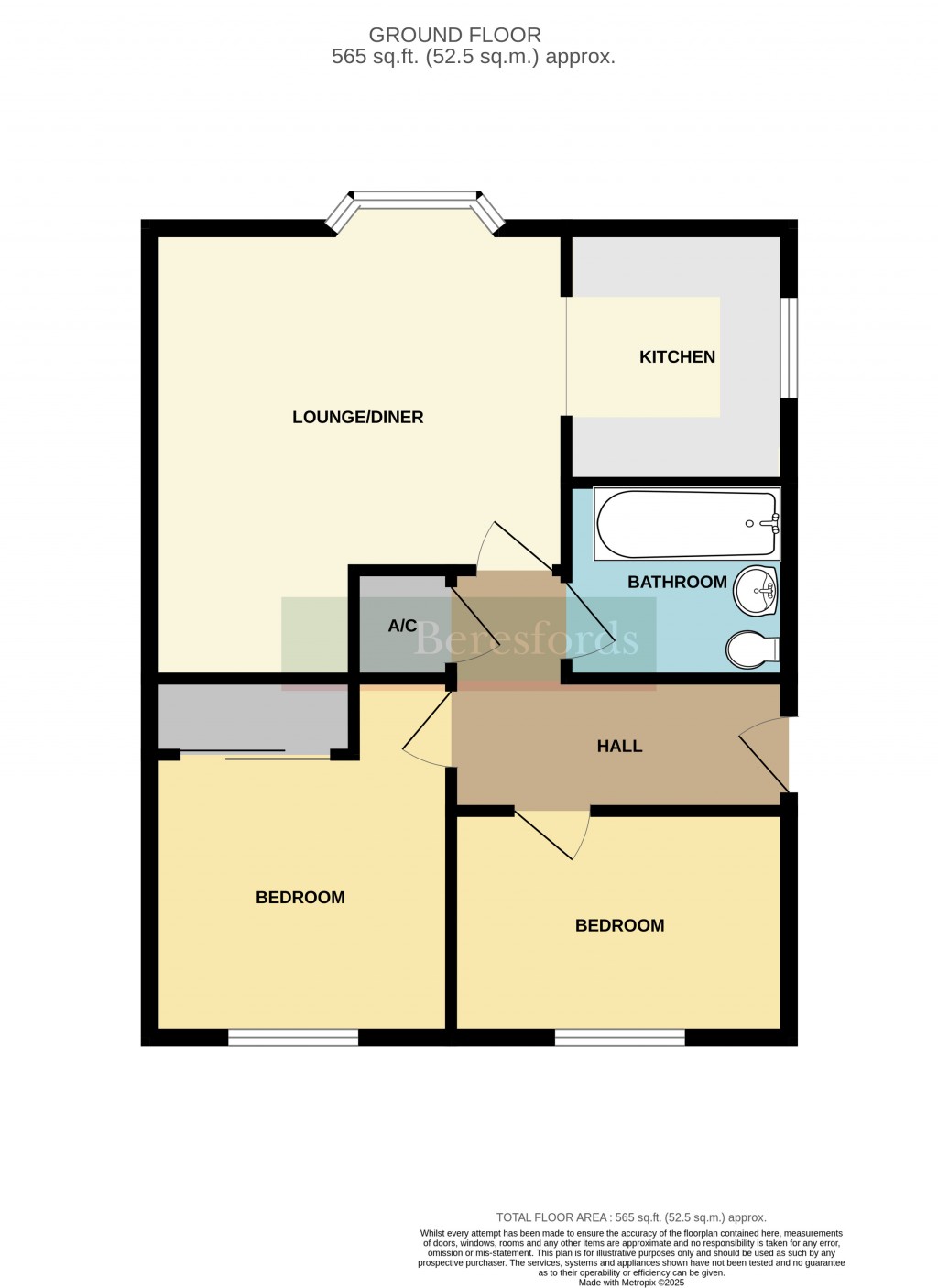 Floorplans For Haslers Lane, Dunmow, Essex, CM6