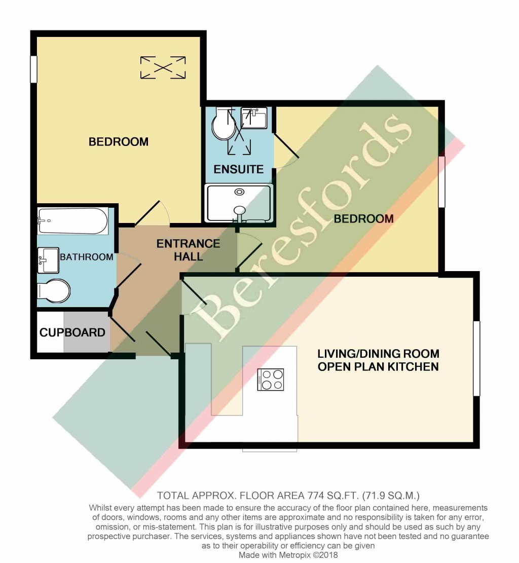 Floorplans For Challis Court, 1a Oaklands Avenue, Romford, RM1