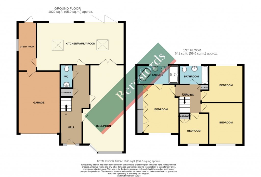 Floorplans For Helmsdale Close, Rise Park, RM1