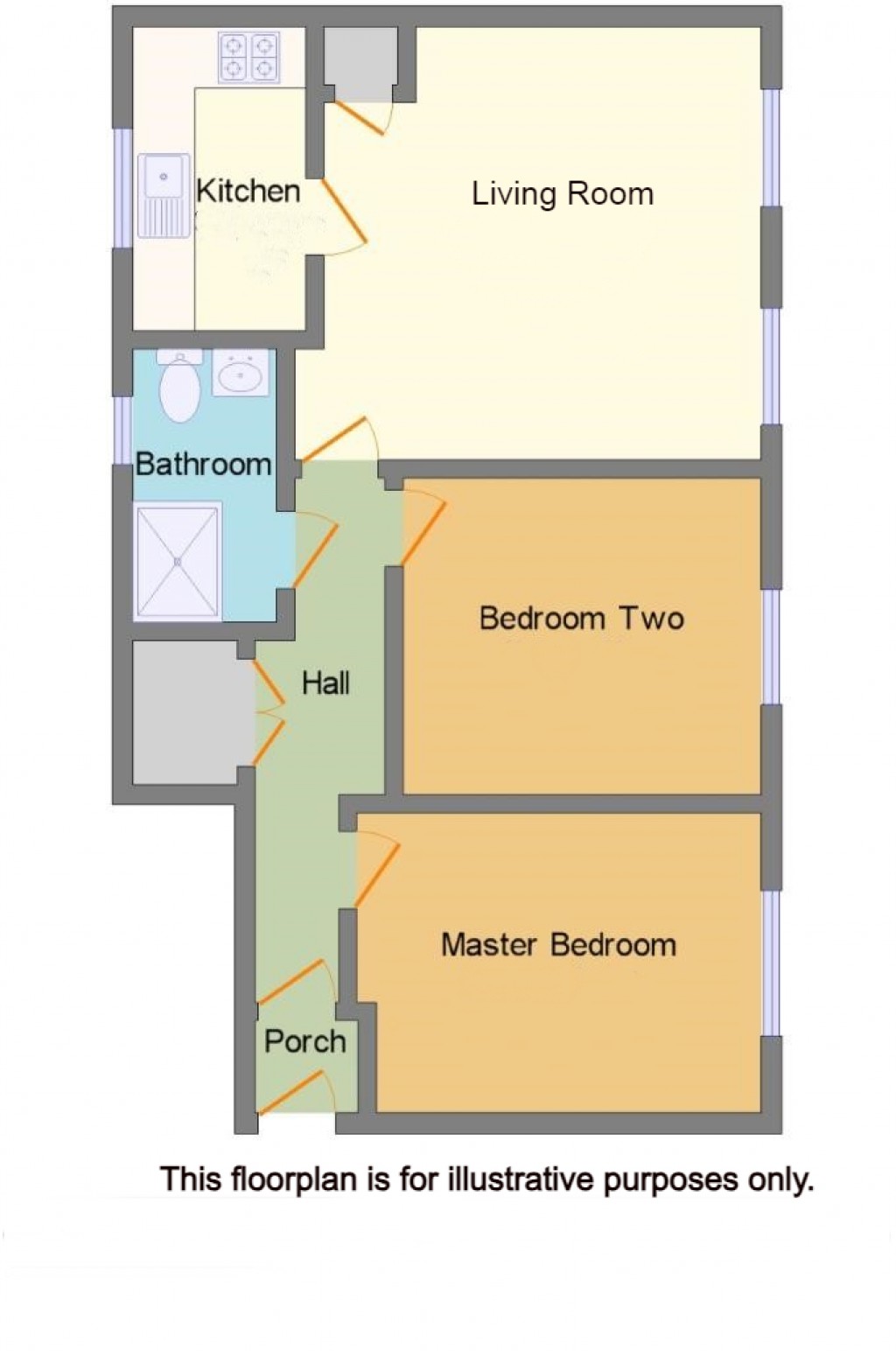 Floorplans For Oak Court, Oak Street, Romford, RM7