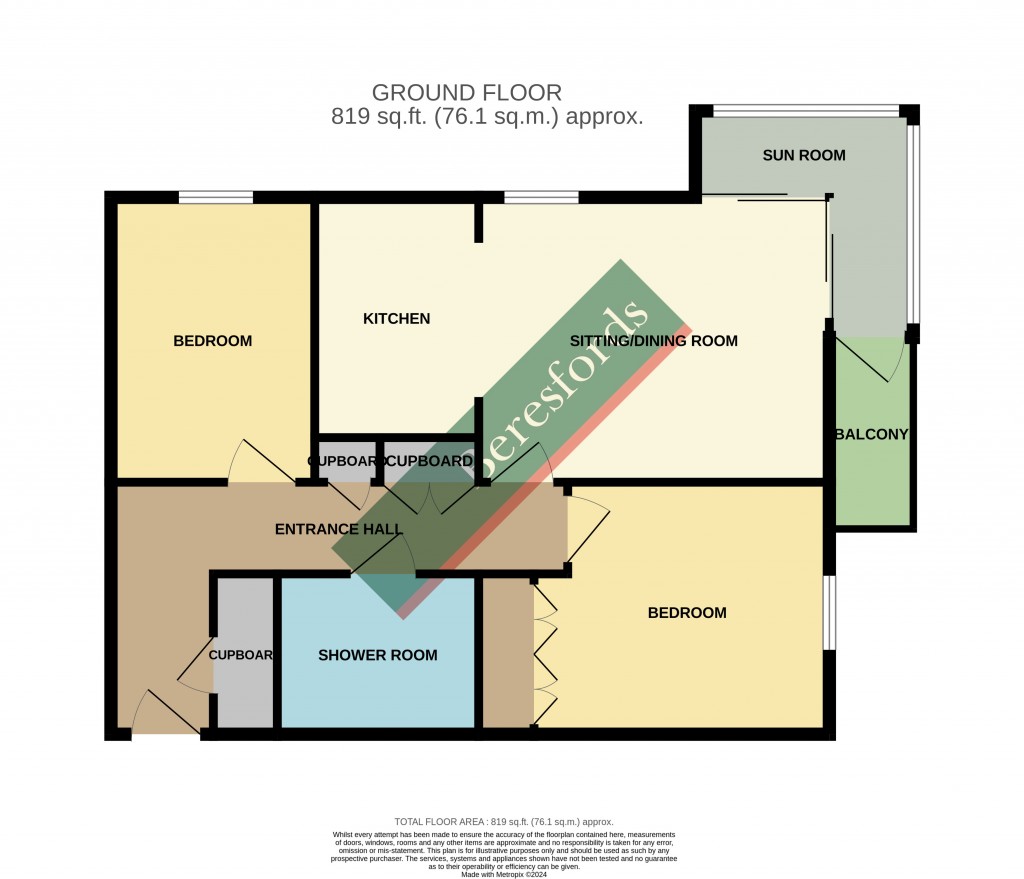 Floorplans For Dreywood Court, 53 Squirrels Heath Lane, Romford, RM2