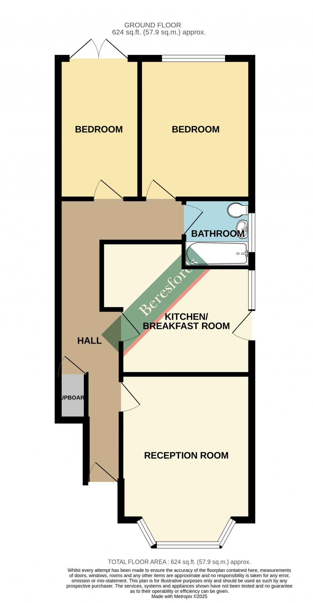 Floorplans For Lodge Avenue, Gidea Park, RM2
