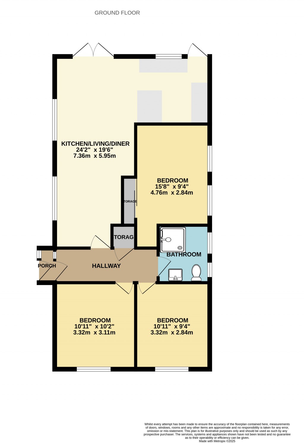 Floorplans For Coleridge Road, Heaton Grange, RM3