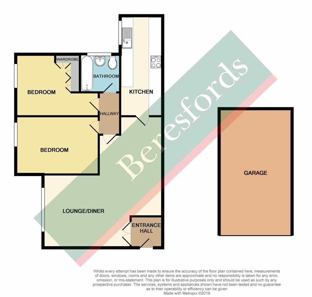 Floorplans For Ferguson Court, Gidea Park, RM2