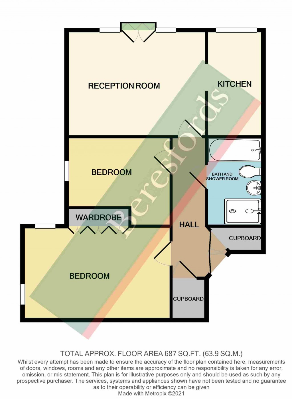 Floorplans For Highlands Apartments, 59 Main Road, Gidea Park, Essex, RM2