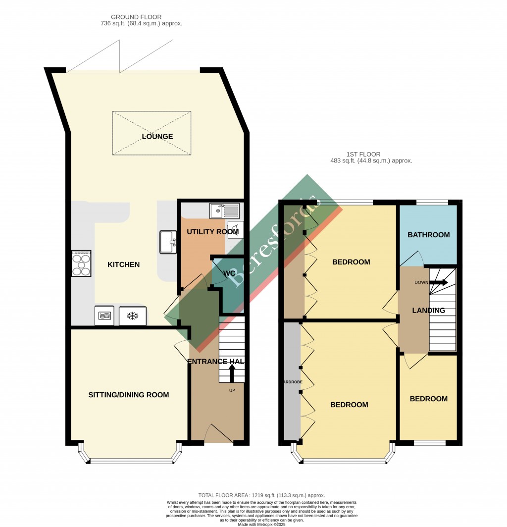 Floorplans For Laurel Crescent, Romford, RM7