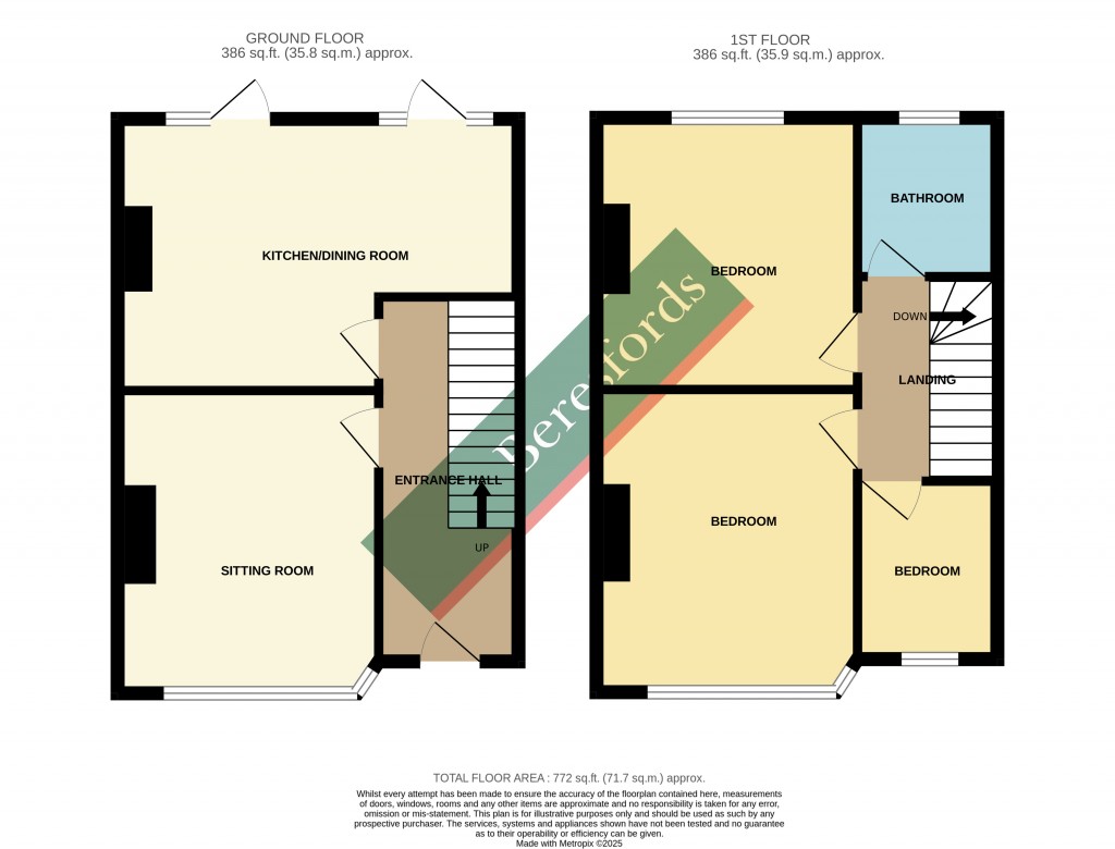 Floorplans For Fourth Avenue, Romford, RM7