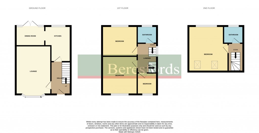 Floorplans For Wiltshire Avenue, Hornchurch, Essex, RM11