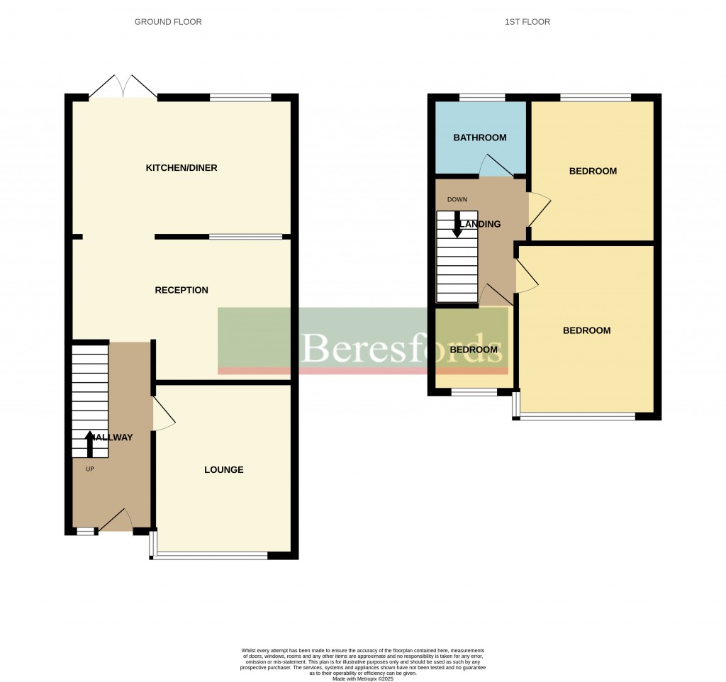 Floorplans For Benets Road, Hornchurch, RM11