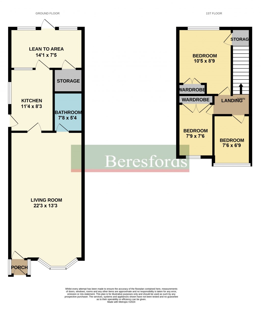 Floorplans For Diban Avenue, Hornchurch, RM12