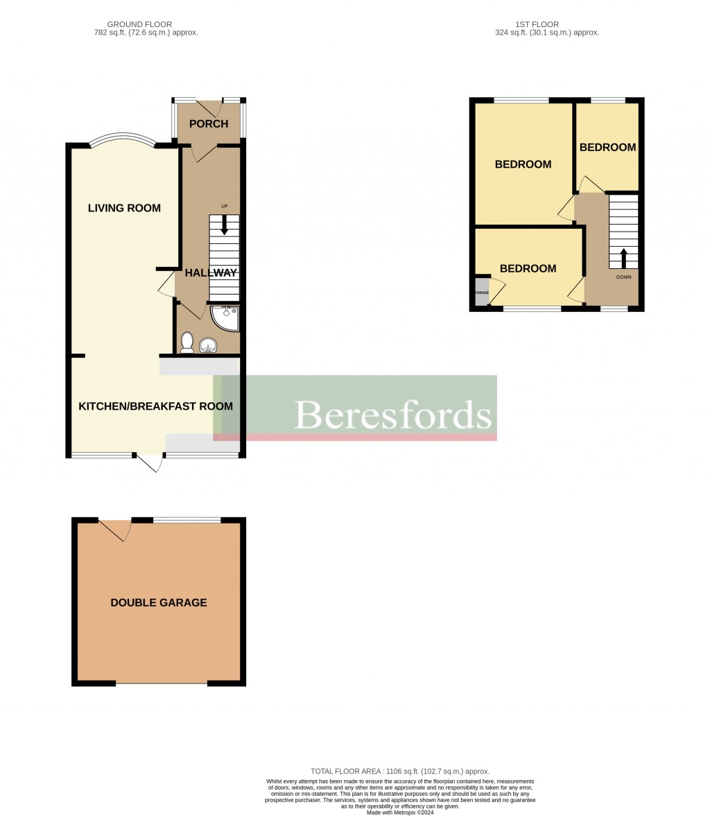 Floorplans For Newtons Close, Rainham, RM13