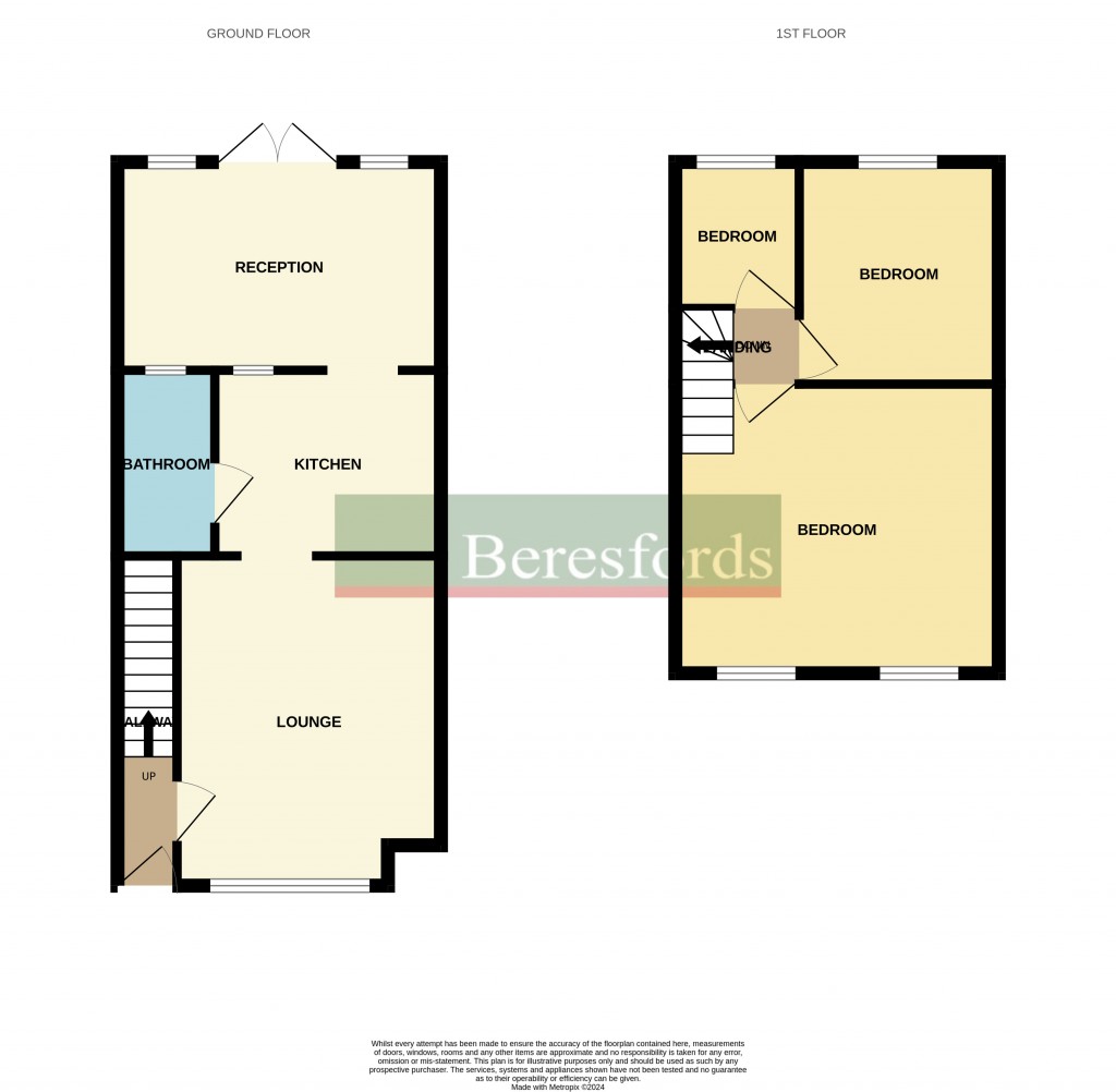 Floorplans For Northumberland Avenue, Hornchurch, RM11