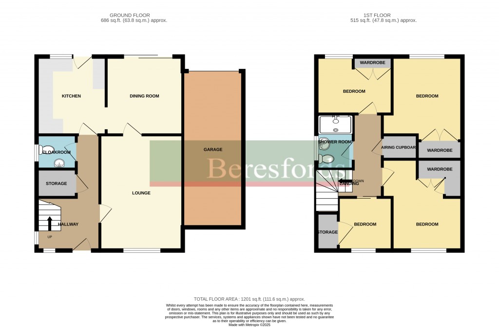 Floorplans For Leconfield Walk, Hornchurch, RM12