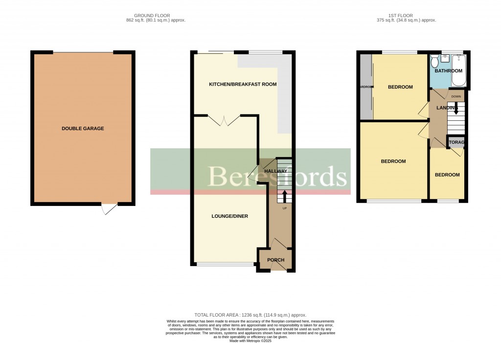 Floorplans For Acacia Avenue, Hornchurch, RM12