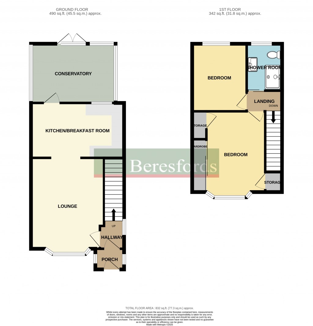 Floorplans For Hayes Drive, Rainham, RM13