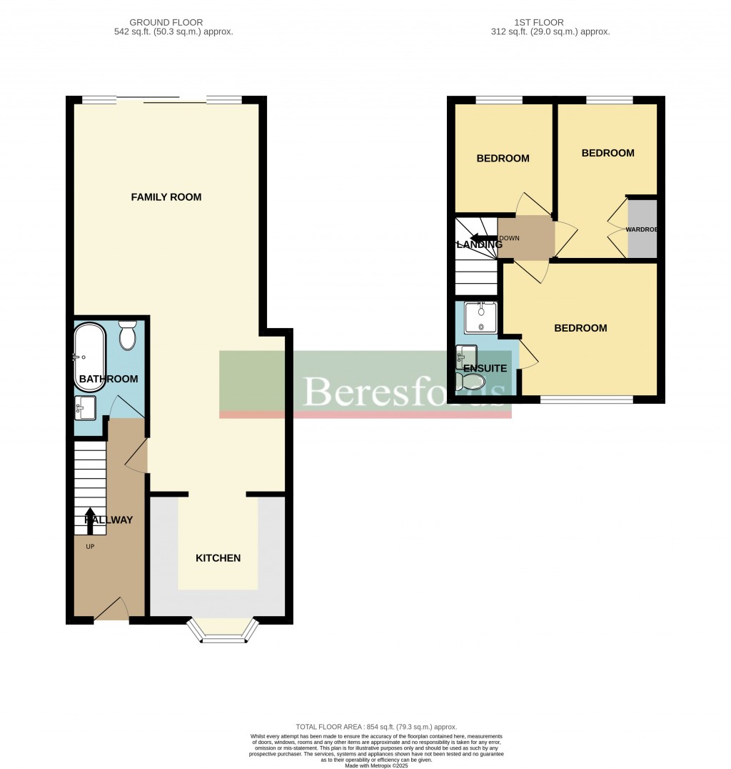 Floorplans For Somerset Gardens, Hornchurch, RM11