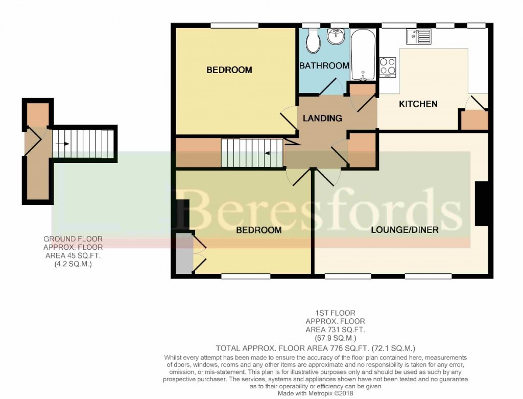 Floorplans For Claremont Road, Hornchurch, RM11