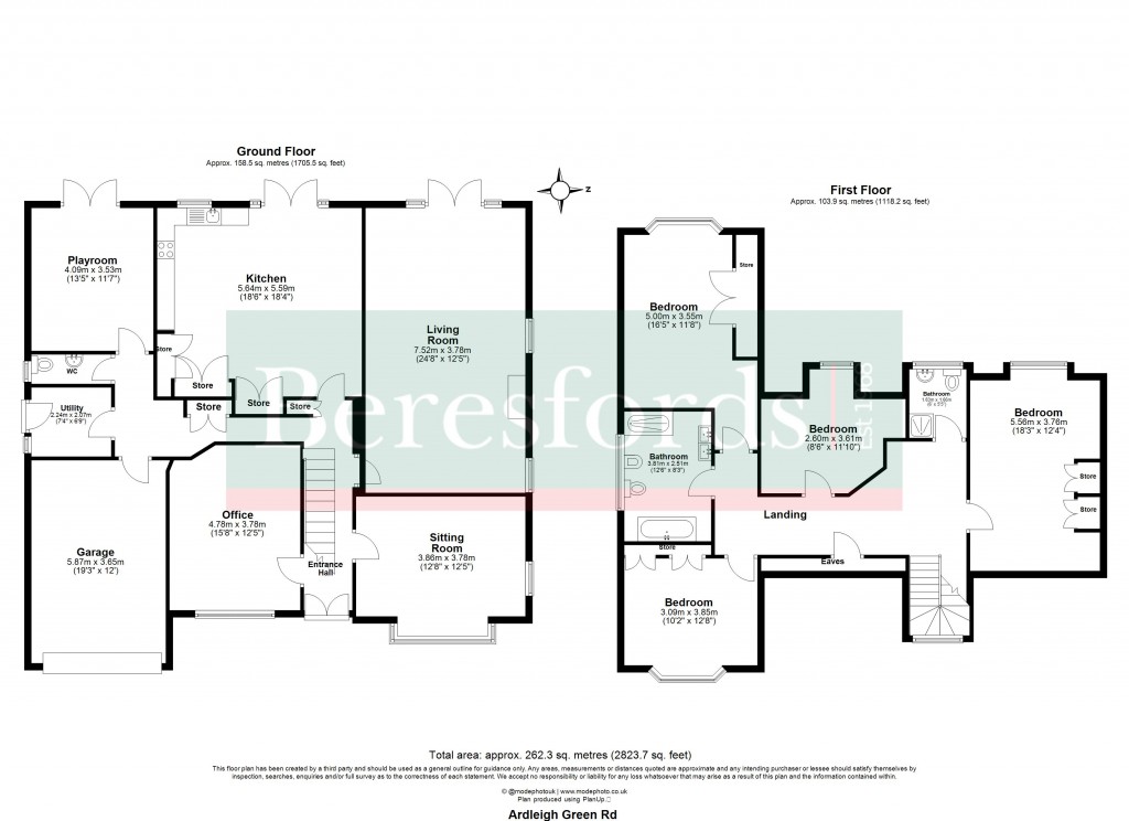 Floorplans For Ardleigh Green Road, Hornchurch, RM11