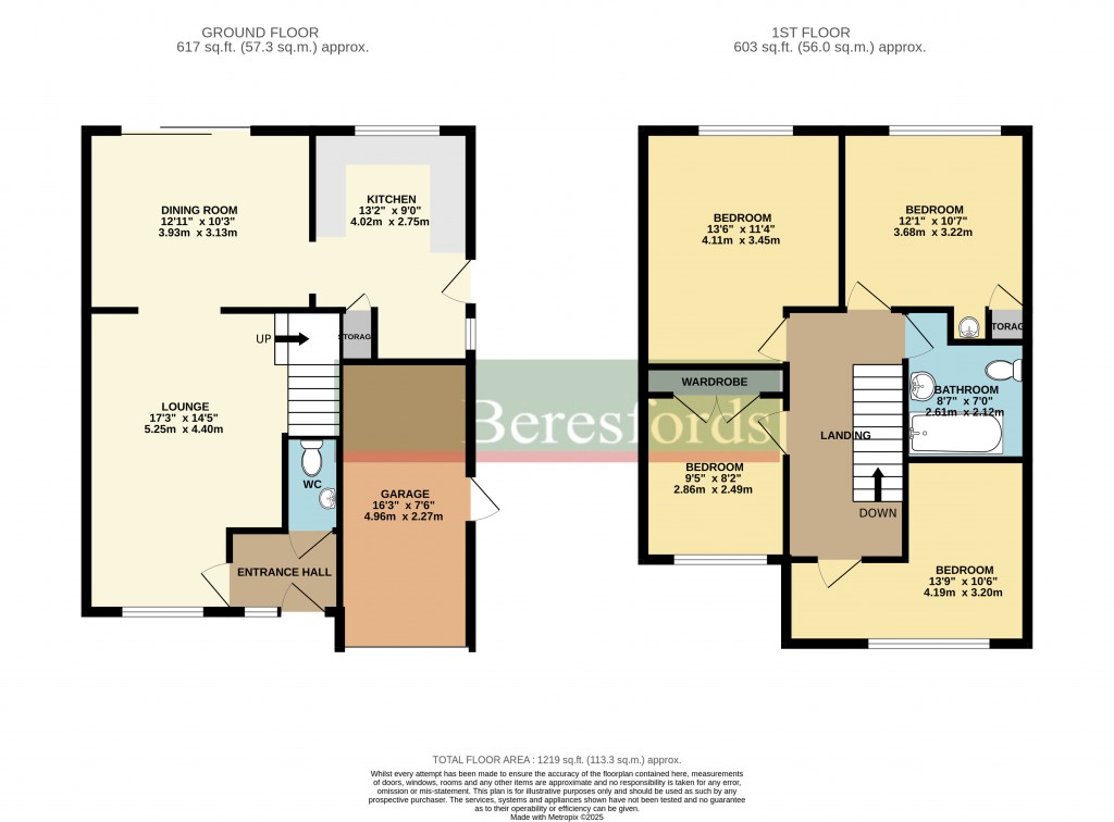 Floorplans For Ilfracombe Crescent, Hornchurch, RM12