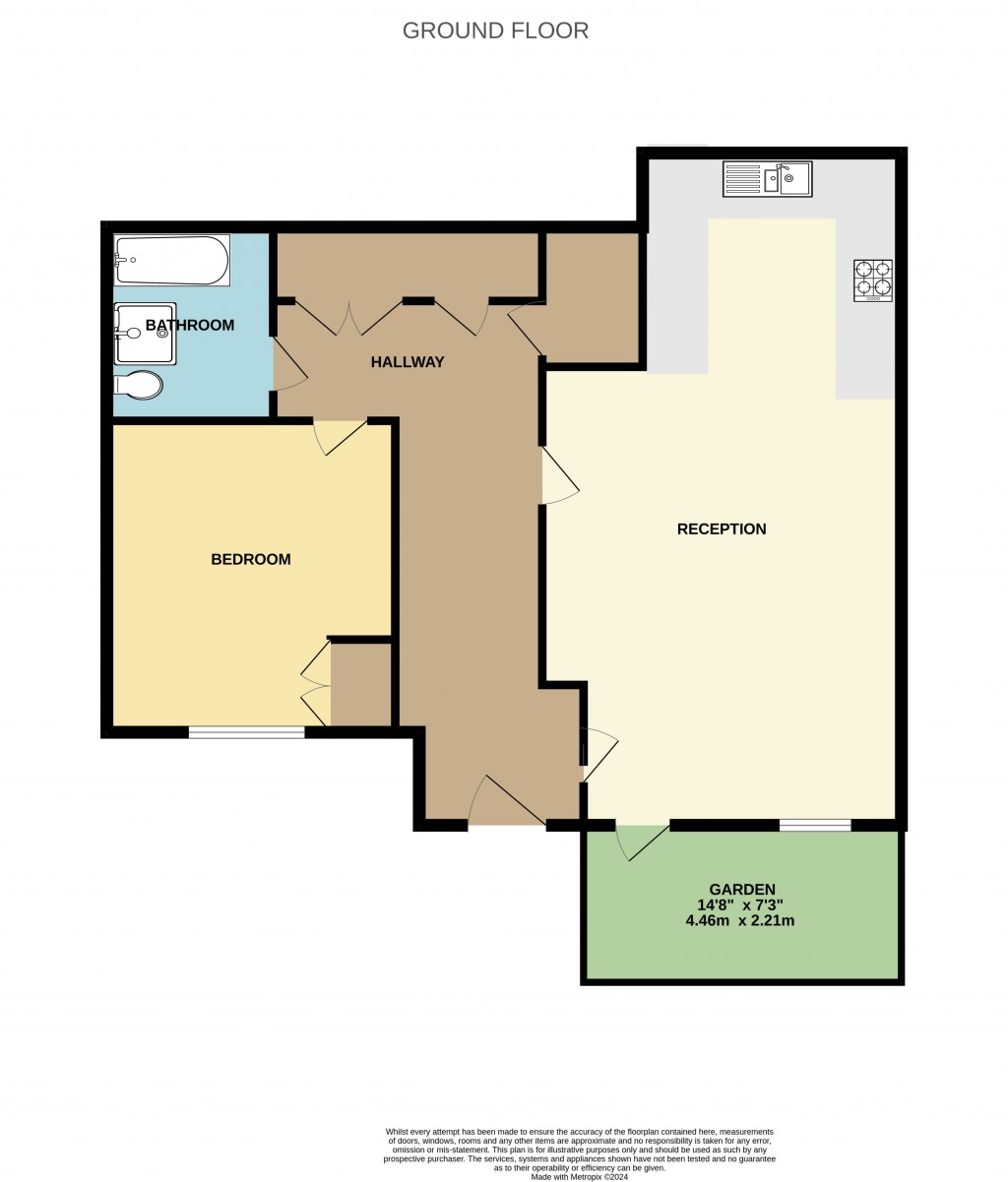 Floorplans For Wild Rose House, 3 Firwood Lane, Romford, RM3