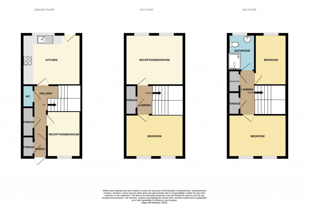 Floorplans For Hitchin Close, Romford, RM3