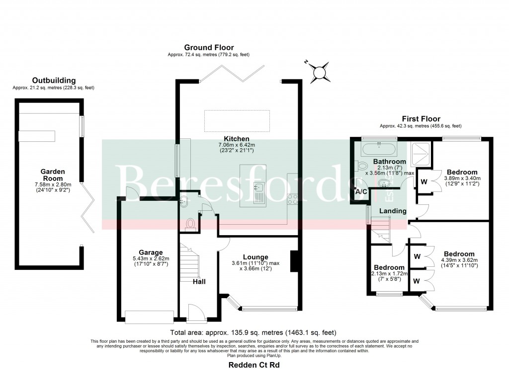 Floorplans For Redden Court Road, Romford, RM3