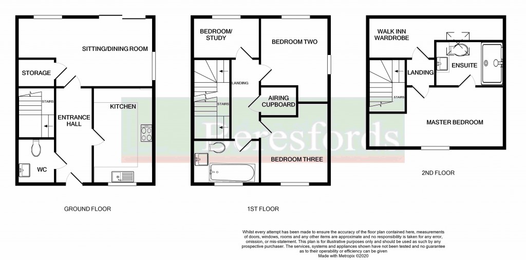 Floorplans For Elm Gardens, Mountnessing, Brentwood, CM15