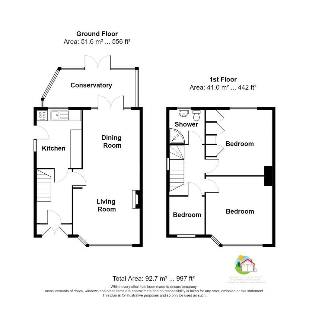 Floorplans For Ridgeway, Ingatestone, Essex, CM4