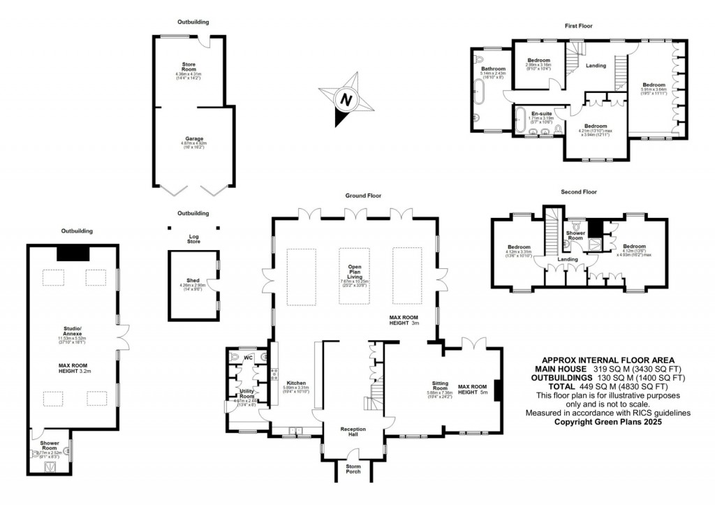 Floorplans For Ingatestone, Ingatestone, Essex, CM4