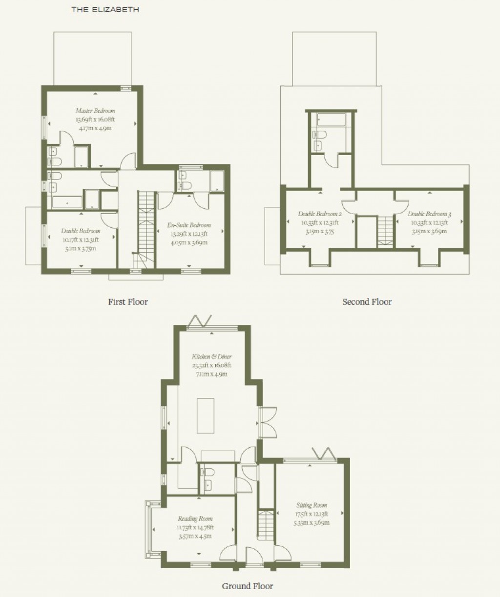 Floorplans For Hanningfield Park, Rettendon Common, Chelmsford, Essex, CM3