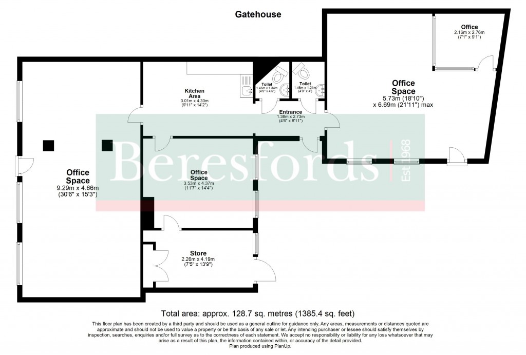 Floorplans For Church Lane, Claydon, Ipswich, Suffolk, IP6