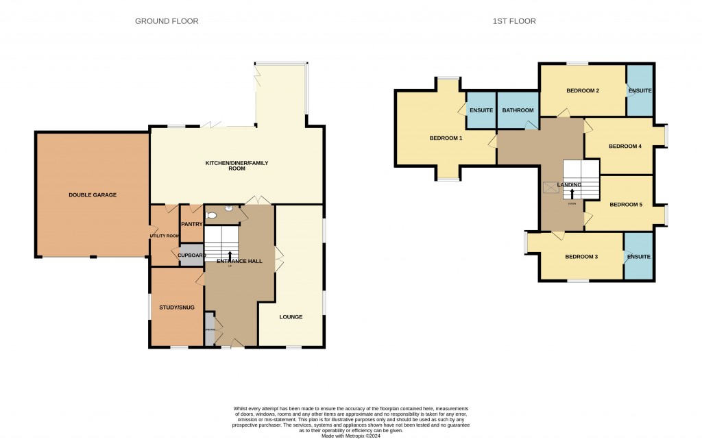 Floorplans For Plains Road, Great Totham, Maldon, Essex, CM9