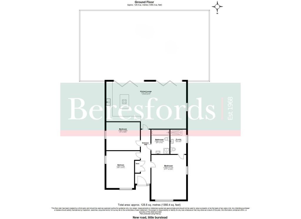 Floorplans For New Road, Little Burstead, Billericay, Essex, CM12