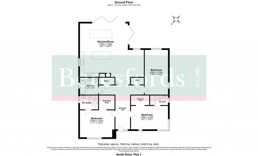Floorplans For Totternhoe Place, North Drive, Hutton, Brentwood, CM13