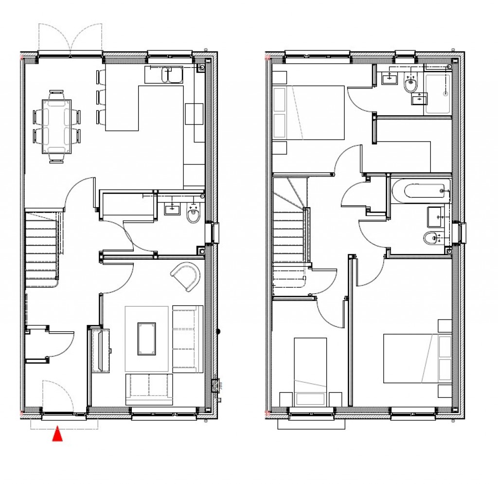 Floorplans For Plot 16 Saltmarsh Place, Thurstable Road, Tollesbury, Maldon, CM9