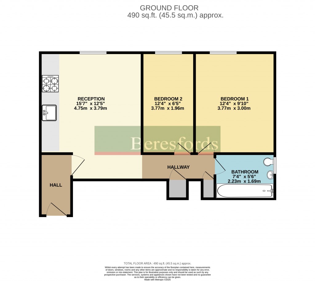 Floorplans For Fowler Road, Colchester, Essex, CO2