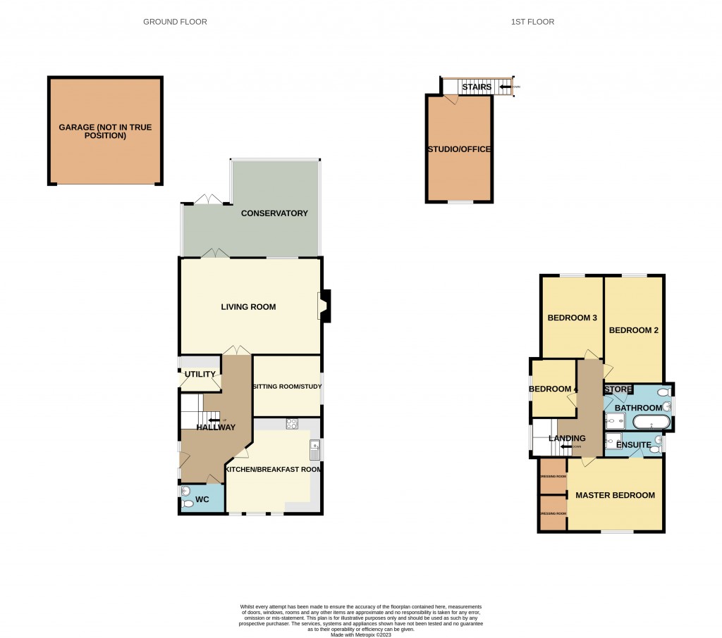 Floorplans For Mountview Crescent, St. Lawrence, Southminster, Essex, CM0