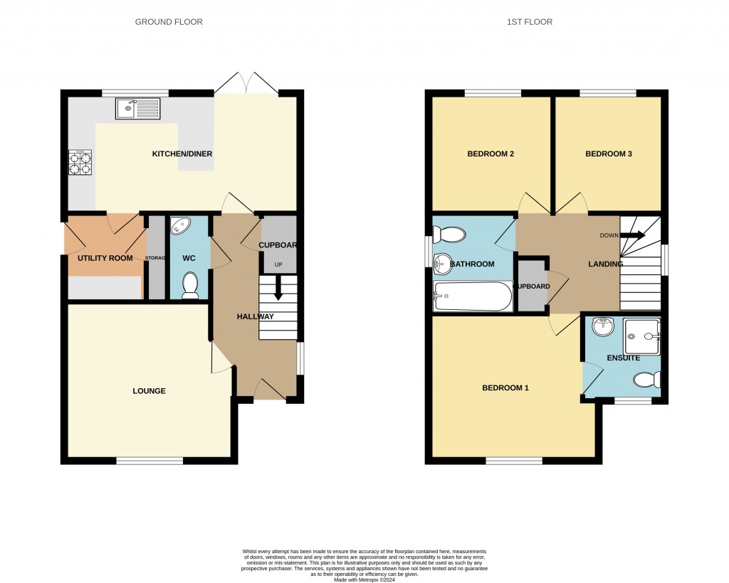 Floorplans For Spickets Drive, Heybridge, Maldon, Essex, CM9