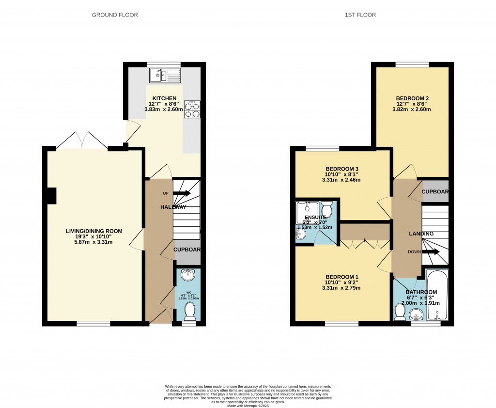 Floorplans For Anchorage View, St. Lawrence, Southminster, Essex, CM0