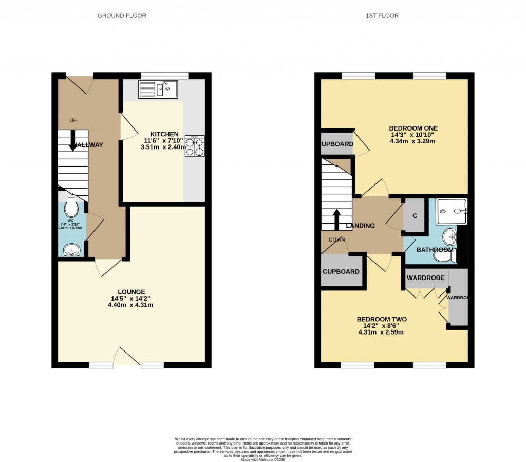 Floorplans For Benbridge Close, Heybridge, Maldon, Essex, CM9