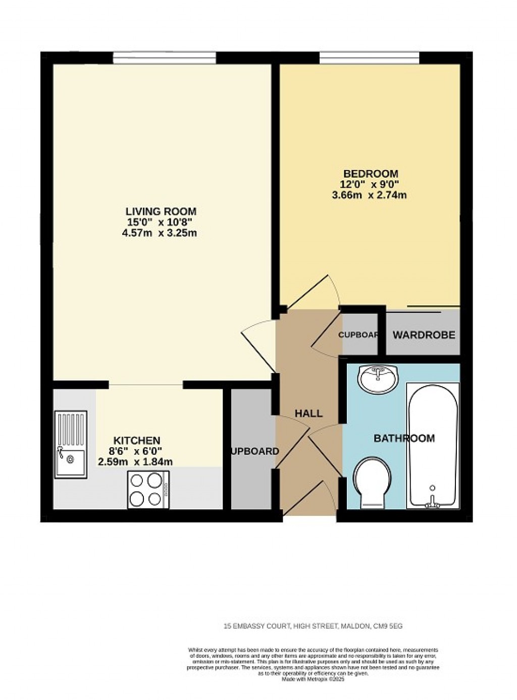 Floorplans For High Street, Maldon, Essex, CM9