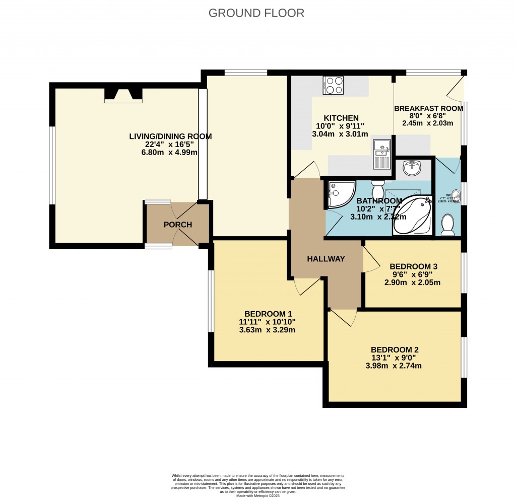 Floorplans For Imperial Avenue, Mayland, Chelmsford, Essex, CM3