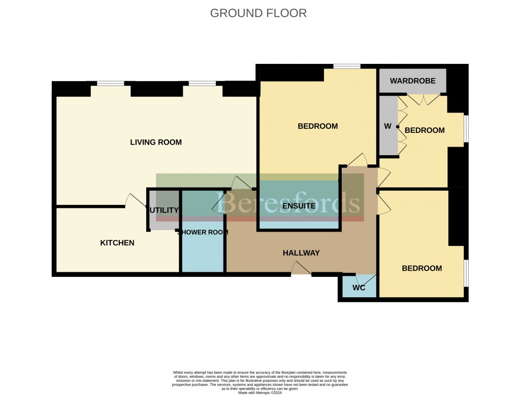 Floorplans For Thorndon Park, Ingrave, Brentwood, Essex, CM13