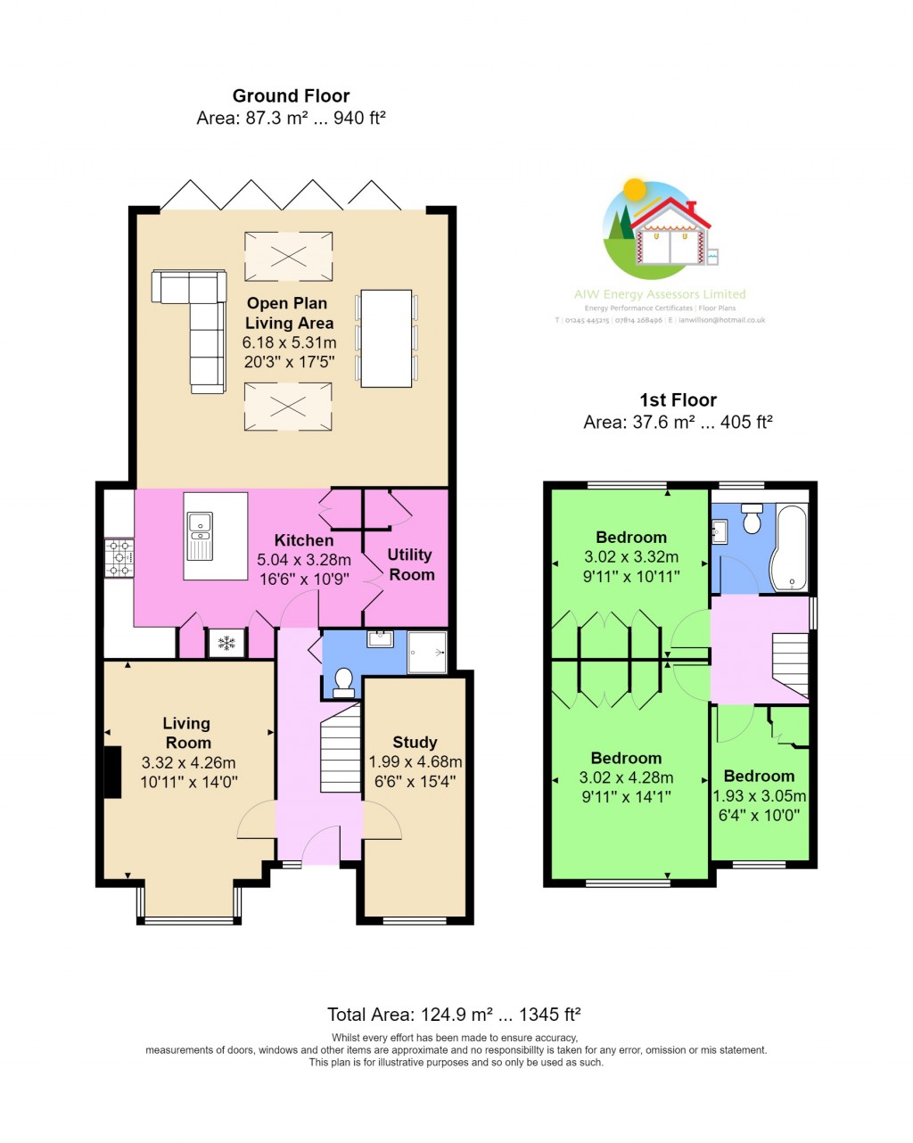 Floorplans For Warley Mount, Warley, Brentwood, Essex, CM14