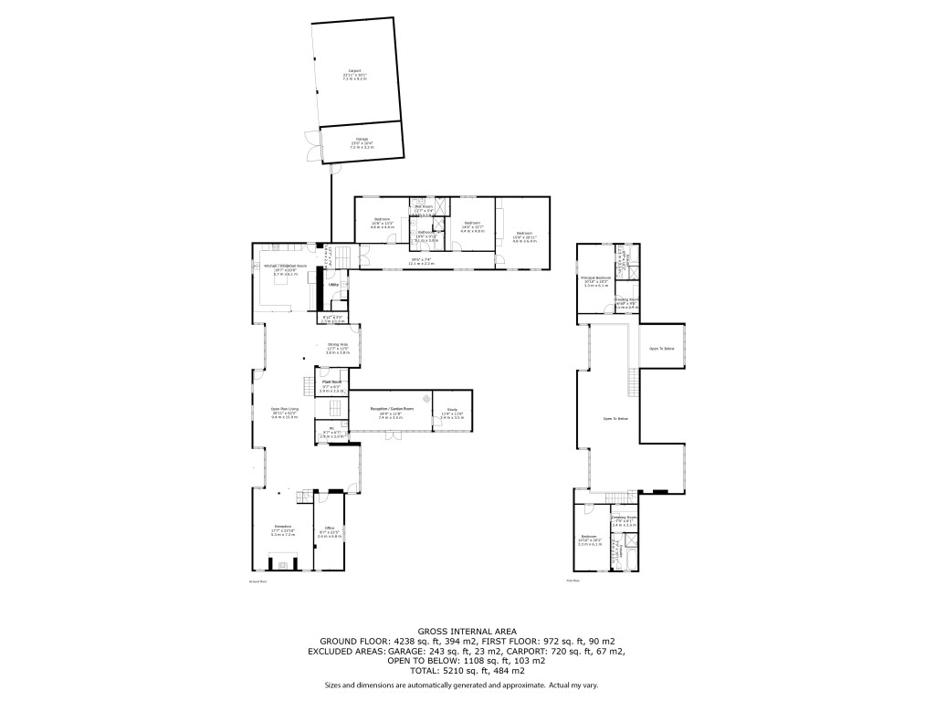 Floorplans For Maldon Road, Ulting, Maldon, Essex, CM9