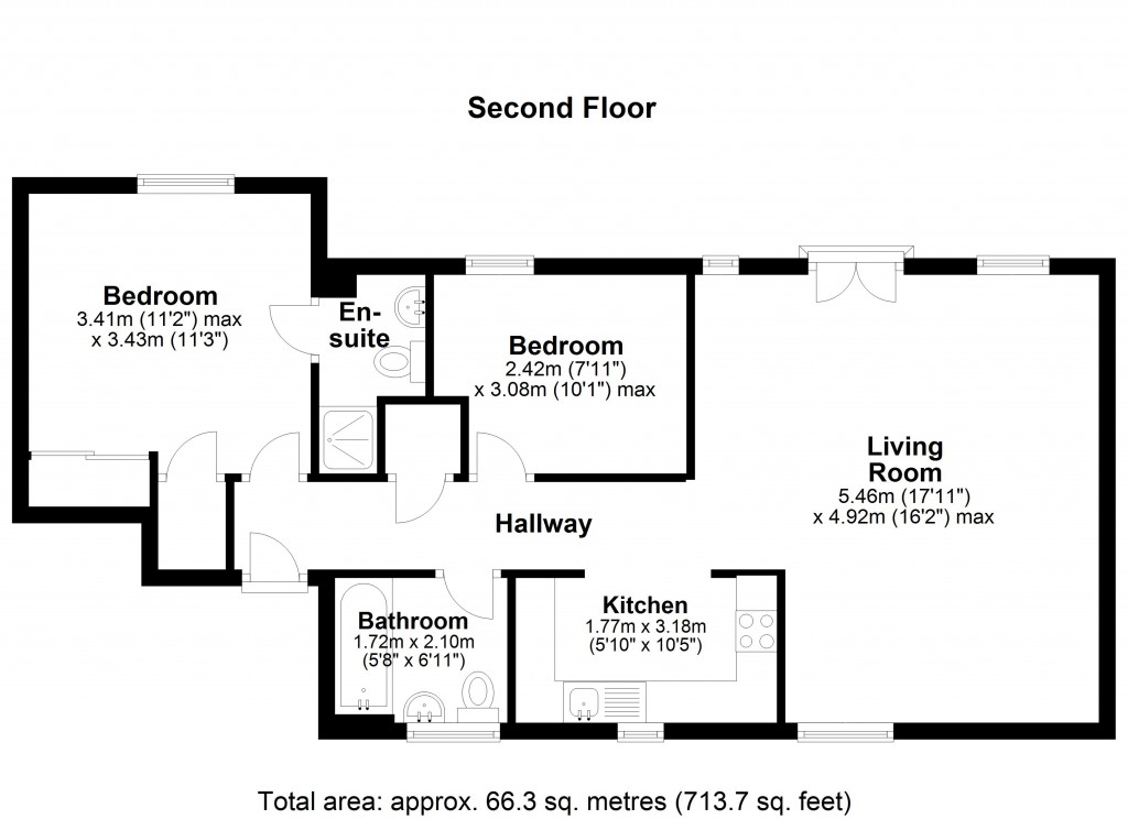 Floorplans For Goodier Road, Chelmsford, Essex, CM1